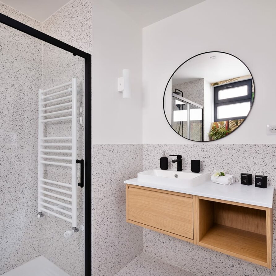 Salle de bain du studio 1.1