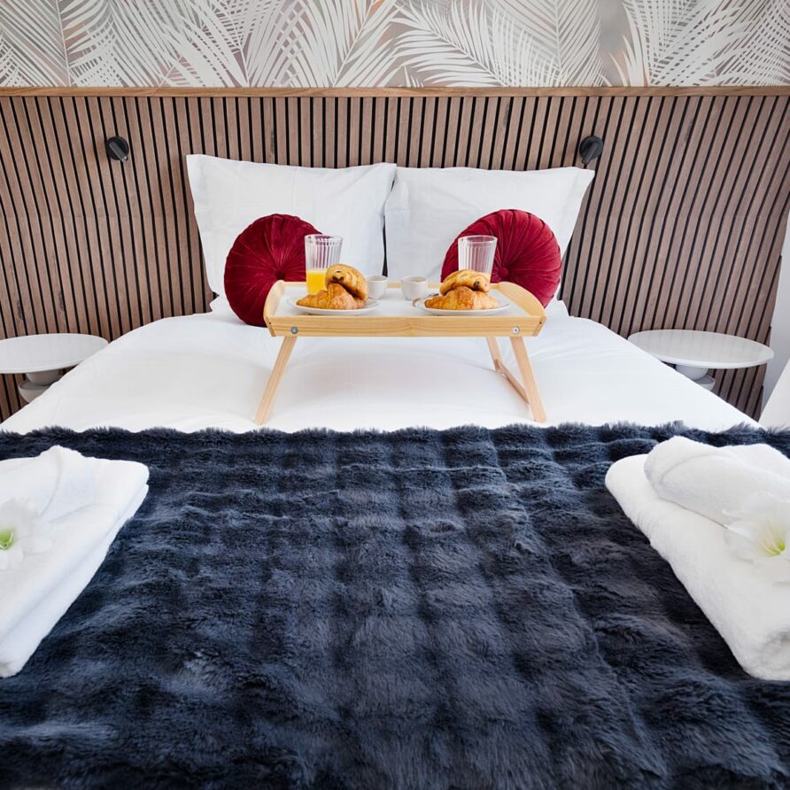 Chambre élégante T2 luxe