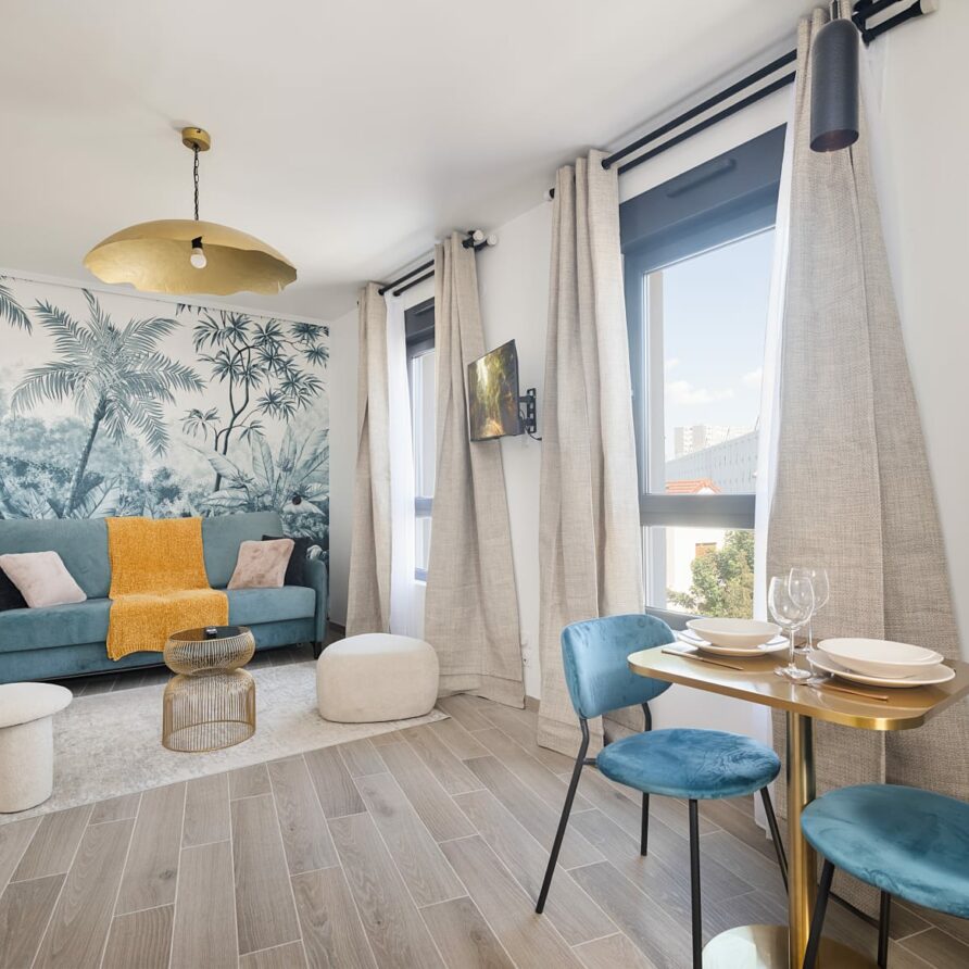 Cuisine équipée du studio 2.1 charmant et chaleureux